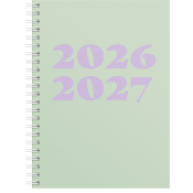 Kalender 26/27 Klara grön A5.