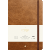 Anteckningsbok Deluxe A5 brun.