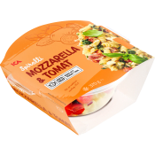 Fusii mozzarella & tomat 370g ICA.
