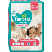 Byxblöjor Baby Dry Pants Strl 4 9-15kg VP 42p Pampers.