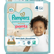 Byxblöjor Premium Protection Pants Strl 4 9-15kg 31p Pampers.