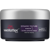Hår Paste Men Dynamic Texture Matte Ultra Strong 75ml Wellaflex Men.