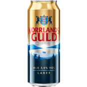 Öl Ljus lager 3.5% 50cl Norrlands Guld.