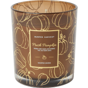 Doftljus Pumkin brun H8cm ICA.