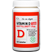 Vitamin D Tugg Kosttillskott 100st ICA Hjärtat.