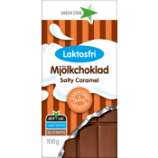 Mjölkchoklad Salty Caramel Laktosfri 100g Greenstar.