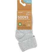 Babysocka London 2p Grå 19/21 ICA I love eco.