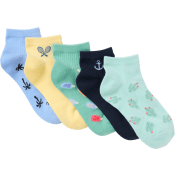 Socka Midcut 5p Nitta Mix 28/30 mywear.