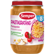 Barnmat Pastagratäng 8m Semper.