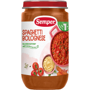 Barnmat Spaghetti Bolognese 1år Semper.