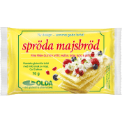 Majsbröd Spröda Glutenfri 61g Olda.