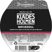 Matjessill i bit 200g Klädesholmen.