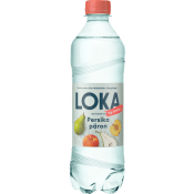 Kolsyrat Vatten Persika Päron 50cl Loka.