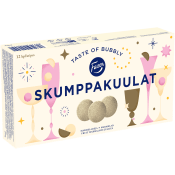 Gåvoask Skumppakuulat 260g Fazer.