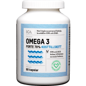Omega 3 Forte 90st ICA Hjärtat.