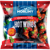 Morliny hot wings extra spicy 2kg.
