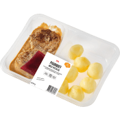 Färdigmat Pannbiff med Potatis Svampsås 400g ICA.