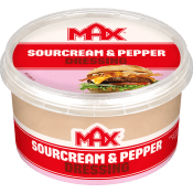 Dressing Sourcream och Pepper 220ml Max.