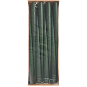 Antikljus grön H38cm 8p.