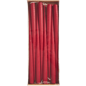 Antikljus Röd H38cm 8p.