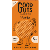 Crispy Crackers - Paprika 50g Good Guys Bakehouse.