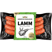 Lammkorv 80% Kötthalt 240g Härryda Karlsson.