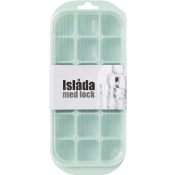 Islåda med lock blandade färger.