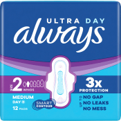 Bindor Ultra Long med vingar size 2 12-p Always.