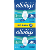 Binda Ultra Normal med vingar size 1 26-p Always.