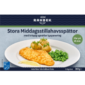 Panerade stora Stillahavsspättor 300g RAHBEK.