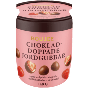 Jordgubbar Chokladdoppade Frysta 140g Boujee.