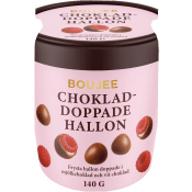 Hallon Chokladdoppade Frysta 140g Boujee.