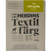 Textilfärg Natural fibre Olivgrön Herdins.