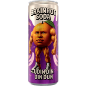 Läsk Udin Din Din Dun 25cl Brainrot Soda.