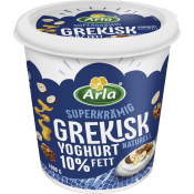 Grekisk Yoghurt Naturell 10% 1000g Arla®.