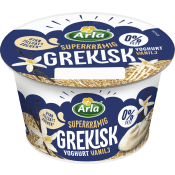 Grekisk Yoghurt Vanilj 0,2% 200g Arla®.
