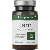 Kosttillskott Järn Med C-vitamin 100-p Elexir Pharma.