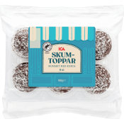 Skumtoppar Kokos 6-p 100g ICA.