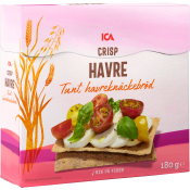 Surdegsknäckebröd Crisp Havre 180g ICA.