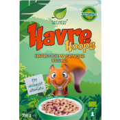 Havre Hoops Glutenfri Ekologisk 350g Naturens skafferi.