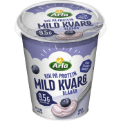 Kvarg Mild Blåbär Laktosfri 0.2% 450g Arla®.