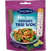 Kryddmix Chicken Thai Wok påse 30g Santa Maria.