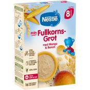 Barnmat Min Fullkornsgröt mango & banan 8m 16-port Nestle.