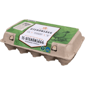 Utehönsägg M 15-p Stjärnägg.