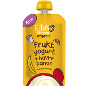 Mellanmål Banan squeeze 6m Ekologisk 100g Ella´s kitchen.