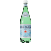 Mineralvatten 1l San Pellegrino.