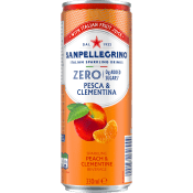 Läsk Pesca/Clementina Zero 33cl San Pellegrino.