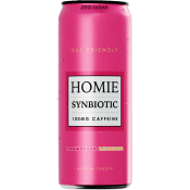 Energidryck Synbiotic Med Smak Av Strawberry/lemonade 330ml Homie.