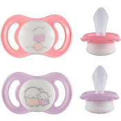 Napp Happy Mini Glow Silikon 2-p 0m+ Esska.