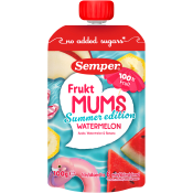 Barnmat Fruktmums Ltd Ed watermelon 6m 100g Semper.